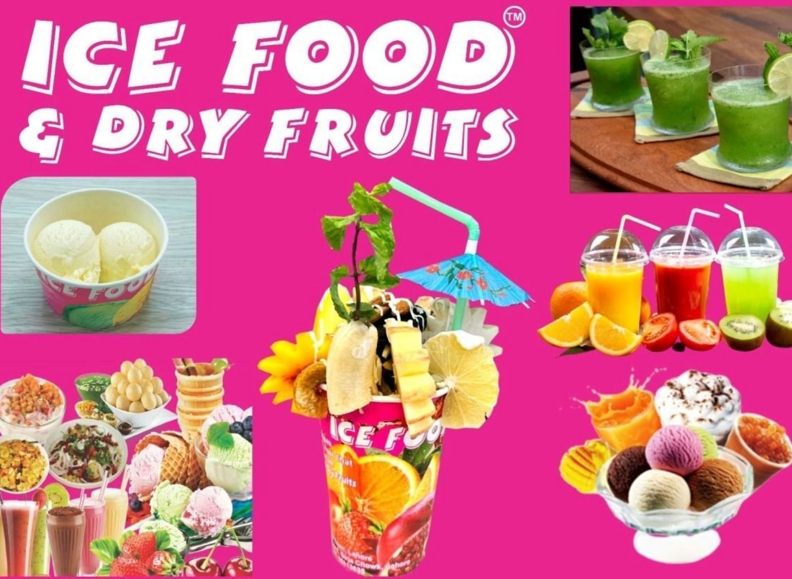 Ice Food & Dry Fruits: Where Cool Treats Meet Natural Goodness